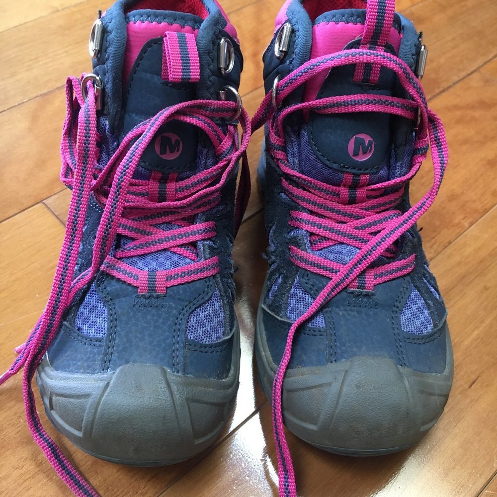 Merrell Capra Girl's Hiking Boots size 12 M